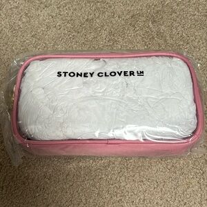 Stoney Clover Lane Mauve Clear Front Pouches NWT